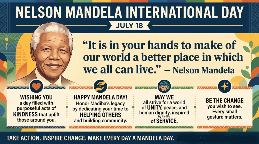 Mandela International Day Wishes