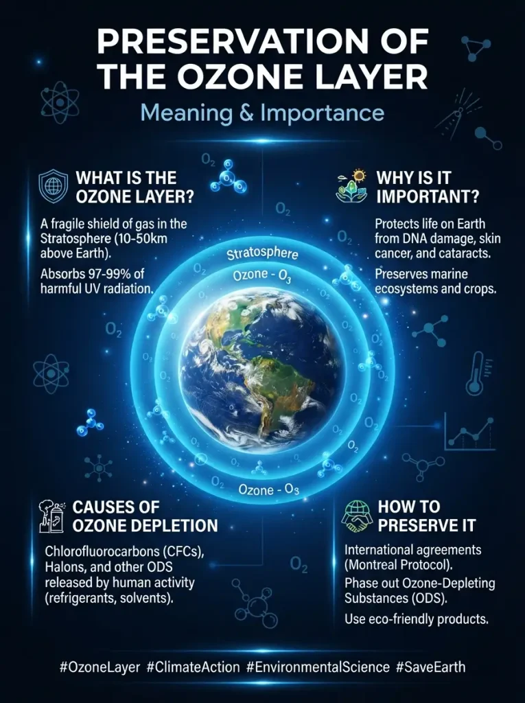 Preservation of the Ozone Layer: Meaning & Importance