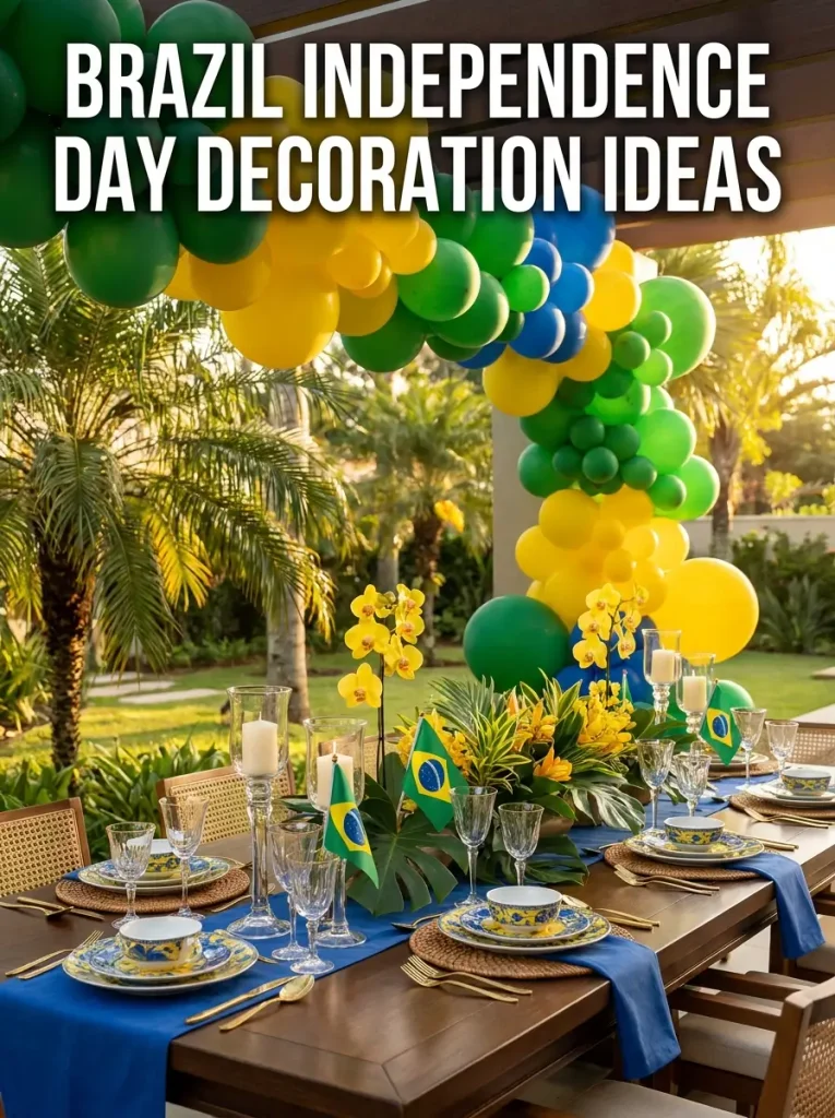 Brazil Independence Day Decorations