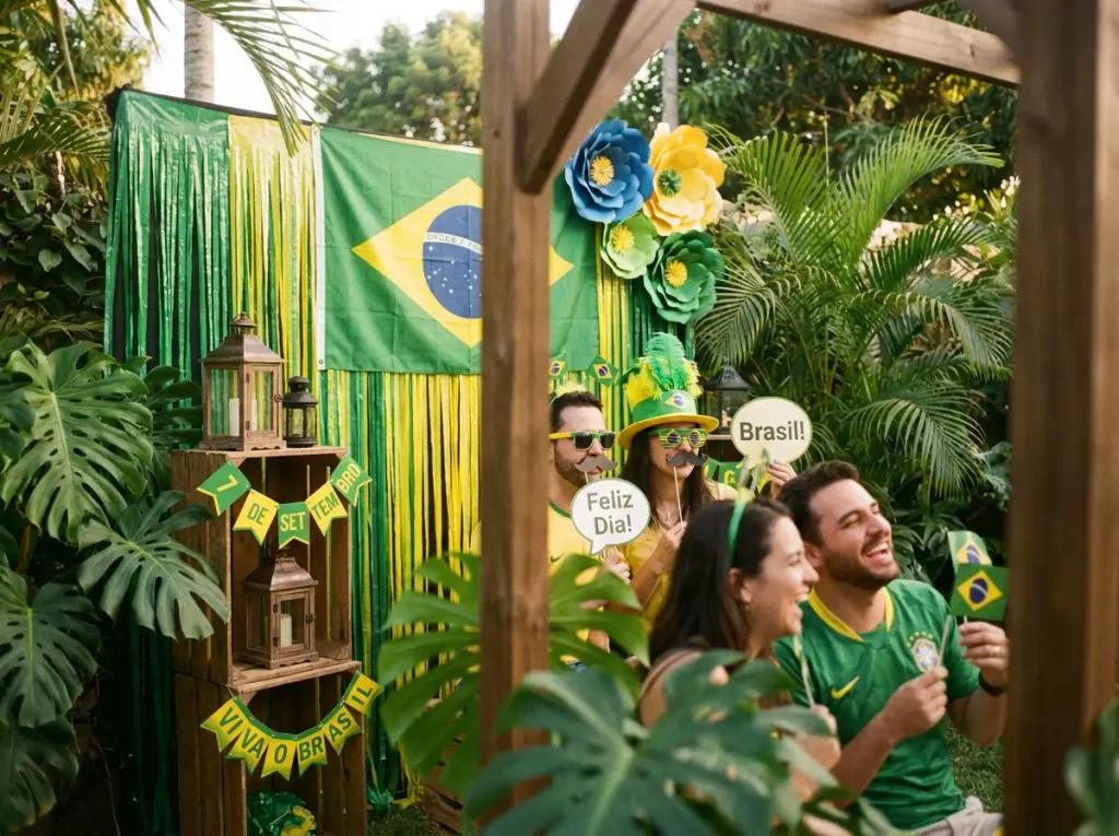 Brazil Independence Day Photo Booth