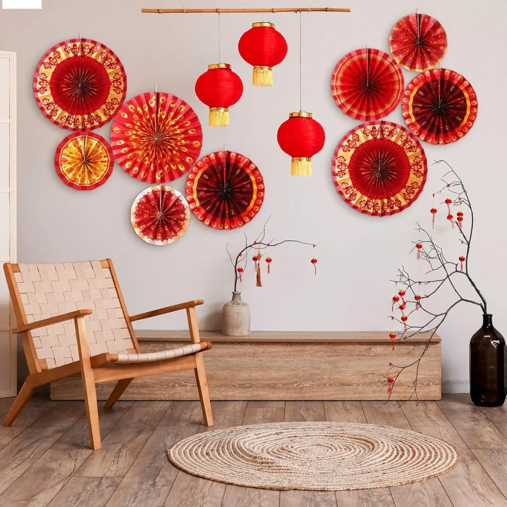 Decorative Fan Wall