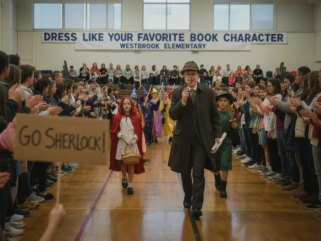 Host a "Dress Like Your Favorite Book Character" Parade