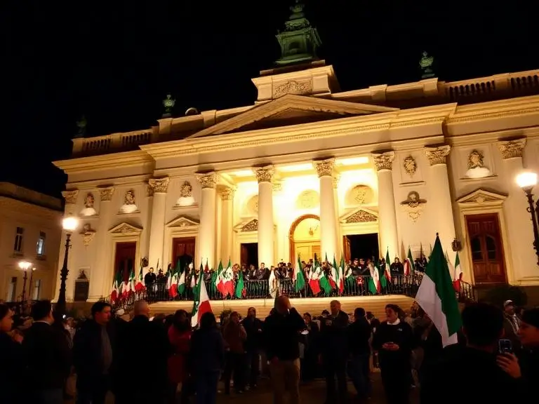 Grito de Independencia Ceremony