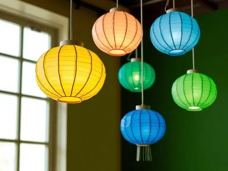 Hanging Paper Lanterns