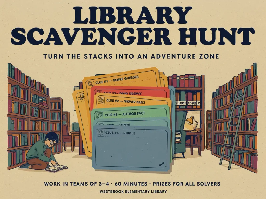 Interactive Library Scavenger Hunt