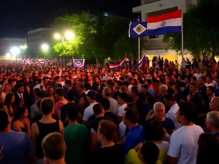 Millions Sing the Anthem