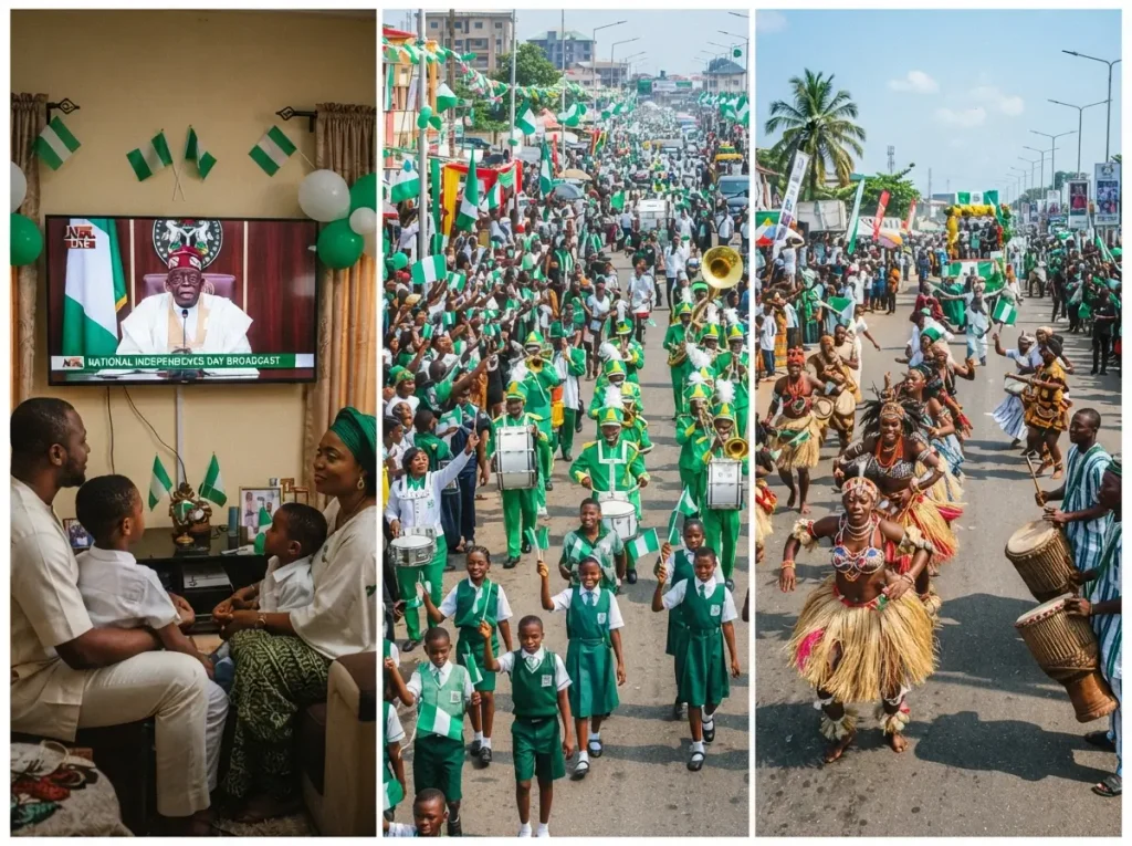 National Broadcasts and Street Parades
