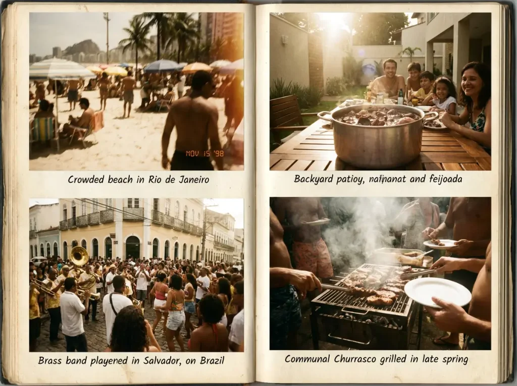 Street Parties, Beaches, and Feijoada