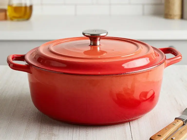 Enameled Cast Iron Pot