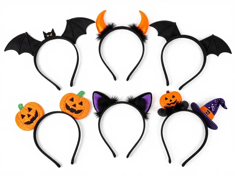 Halloween-Themed Headbands