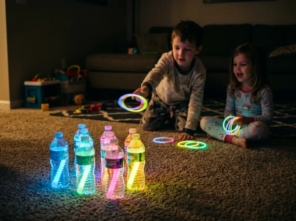 Glow-in-the-Dark Ring Toss Game