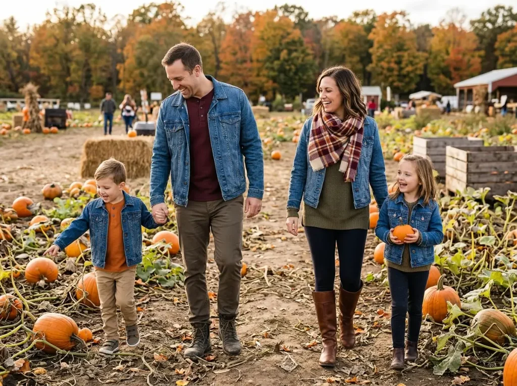 Casual Denim Jackets and Autumn Layering
