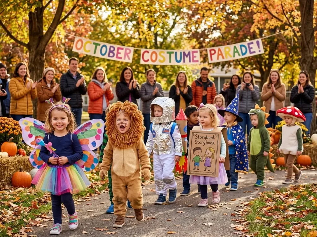 Colorful Costume Parades for Self-Expression