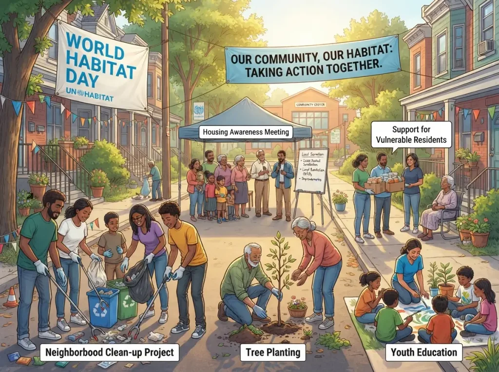 Communities on World Habitat Day