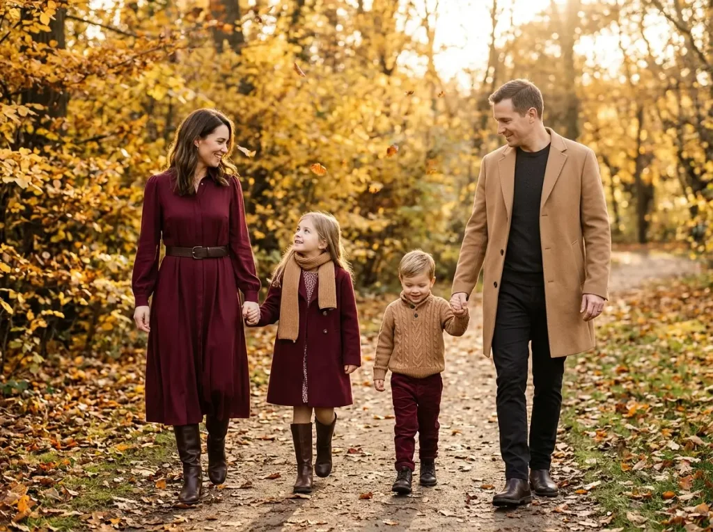  Elegant Burgundy and Camel Combination