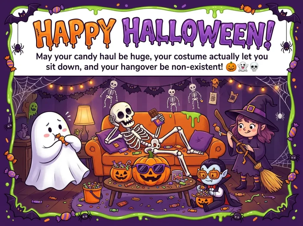 Funny Happy Halloween Wishes