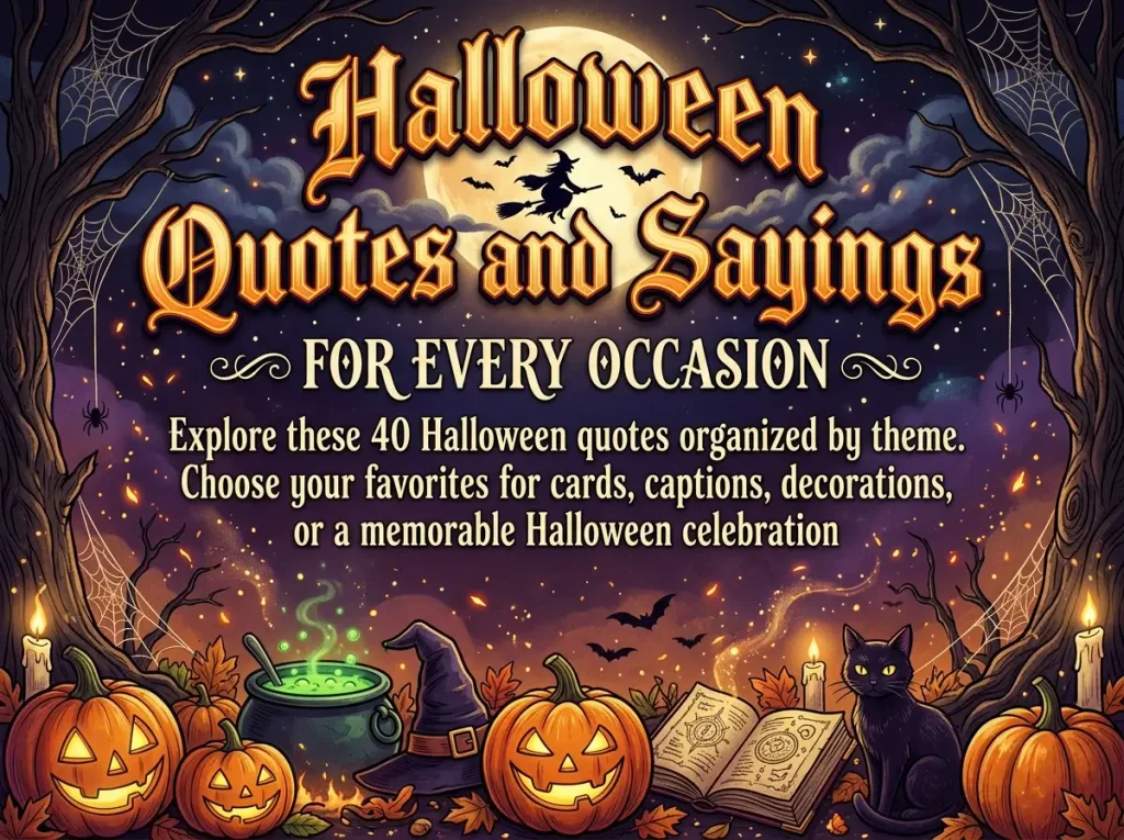 Halloween Quotes and Sayings for Every Occasion