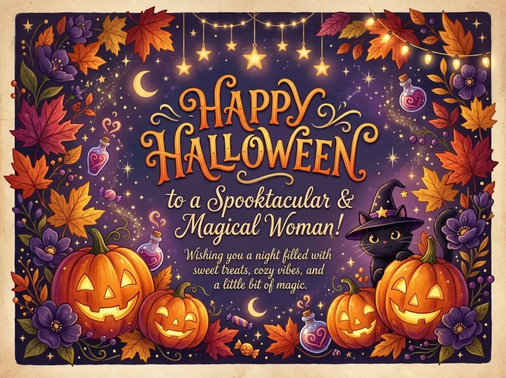 Happy Halloween Wishes for Her