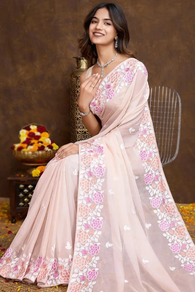 Lightweight Organza Saree