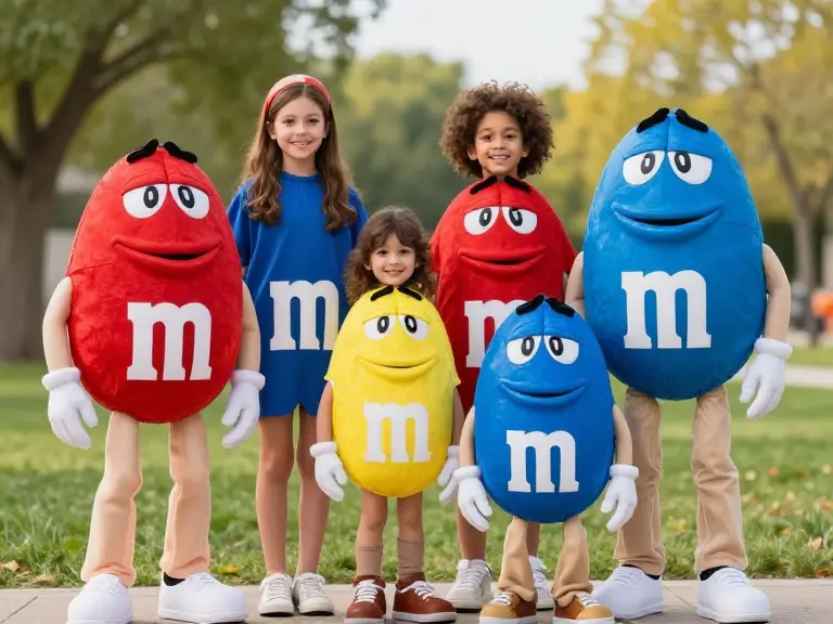 M&M's Family Costume