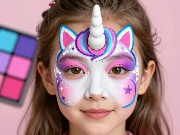 Magical Unicorn Face Paint