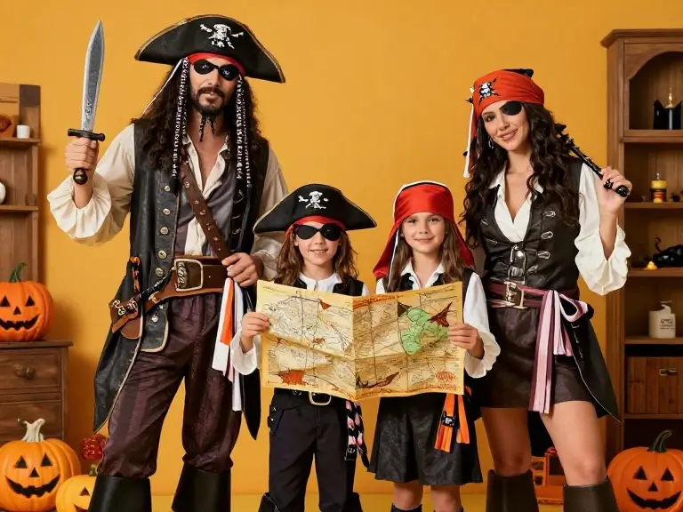 Pirates Family Halloween Costume