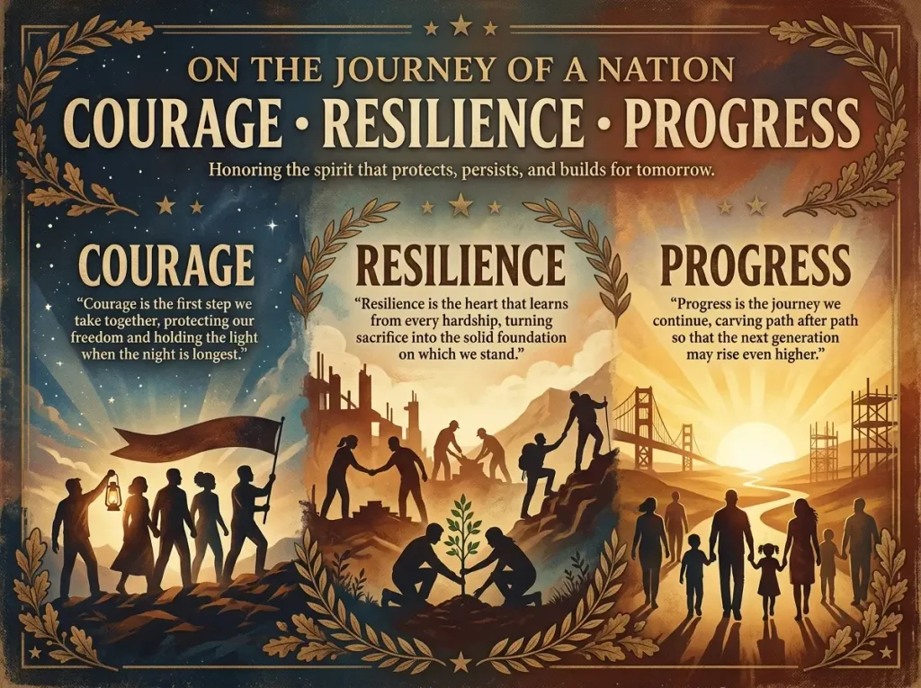 Courage, Resilience, and Progress