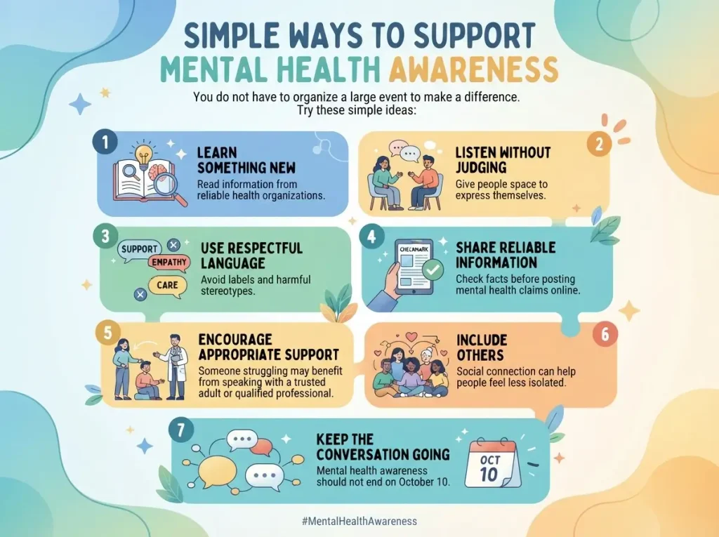 Ways to Support Mental Health Awareness