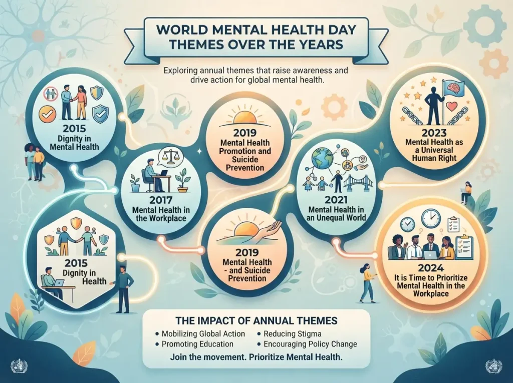 World Mental Health Day Themes 